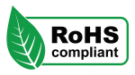 Compliant 2011/65/UE RoHs II